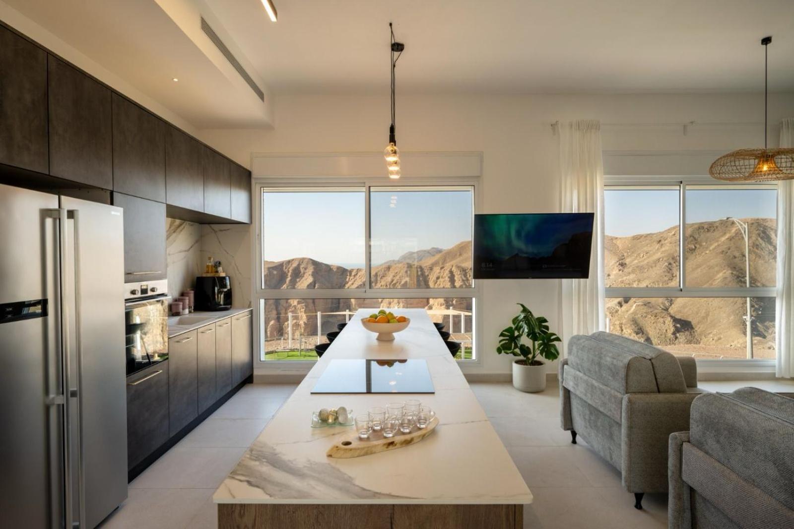 Mountain And Sea View - Penthouse With Private Pool Apartment Eilat Ngoại thất bức ảnh